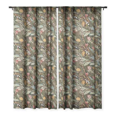 Iveta Abolina Biophilia Desiree Sheer Window Curtain