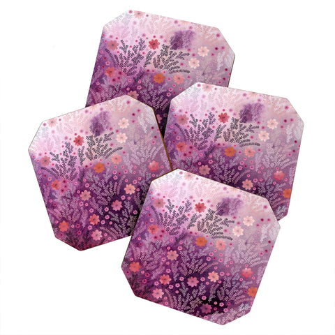 Iveta Abolina Blackberry Summer II Coaster Set
