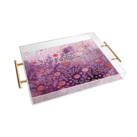 Iveta Abolina Blackberry Summer II Acrylic Tray