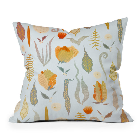 Iveta Abolina Blanche Garden Outdoor Throw Pillow