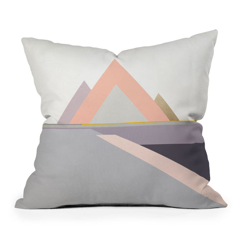 Iveta Abolina Bloc de couleur I Outdoor Throw Pillow