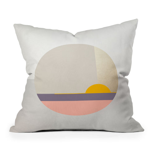 Iveta Abolina Bloc de couleur II Outdoor Throw Pillow