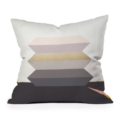 Iveta Abolina Bloc de couleur III Outdoor Throw Pillow