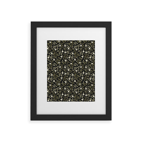 Iveta Abolina Blooming Vines Black Framed Art Print havenly