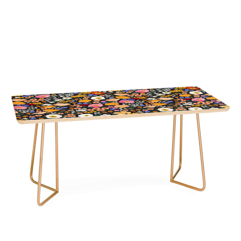 Iveta Abolina Blooming Wildflower Garden Coffee Table