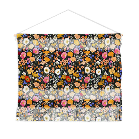 Iveta Abolina Blooming Wildflower Garden Wall Hanging Landscape