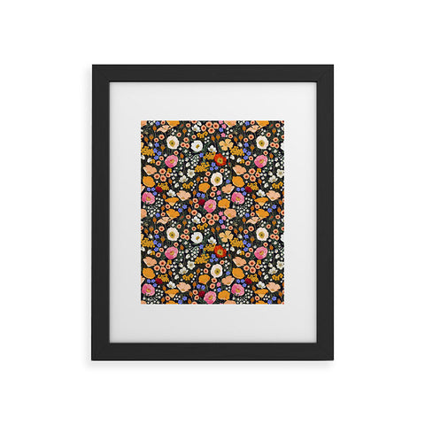 Iveta Abolina Blooming Wildflower Garden Framed Art Print