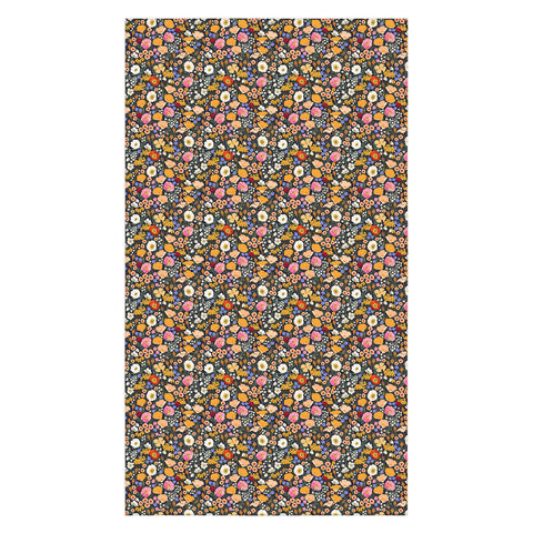 Iveta Abolina Blooming Wildflower Garden Tablecloth