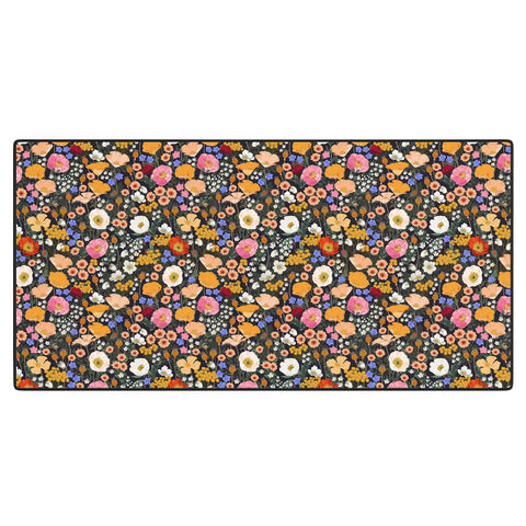 Iveta Abolina Blooming Wildflower Garden Desk Mat