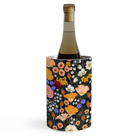 Iveta Abolina Blooming Wildflower Garden Wine Chiller