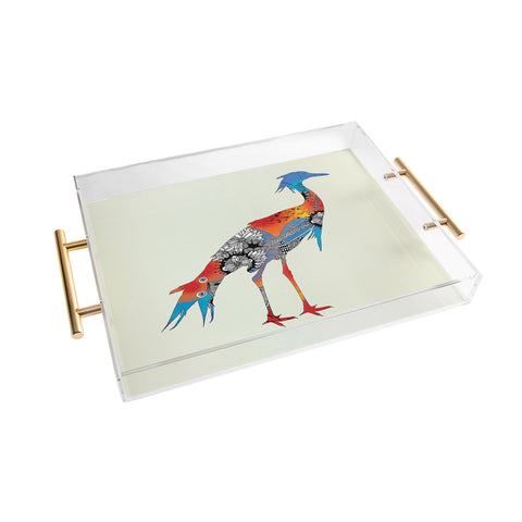 Iveta Abolina Bluebird Acrylic Tray