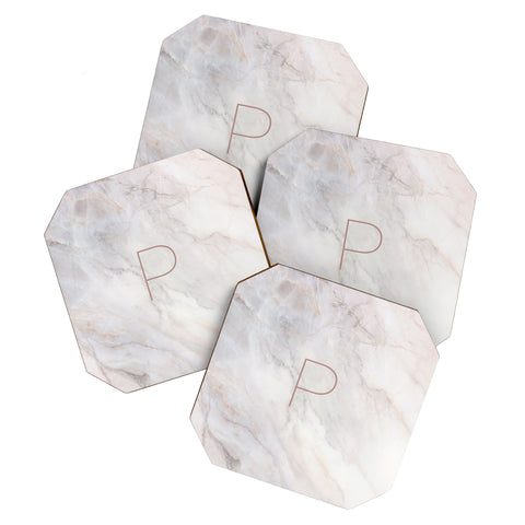 Iveta Abolina Blush Marble II P Coaster Set