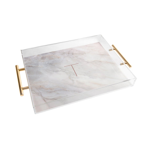 Iveta Abolina Blush Marble II T Acrylic Tray