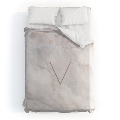 Iveta Abolina Blush Marble II V Duvet Cover