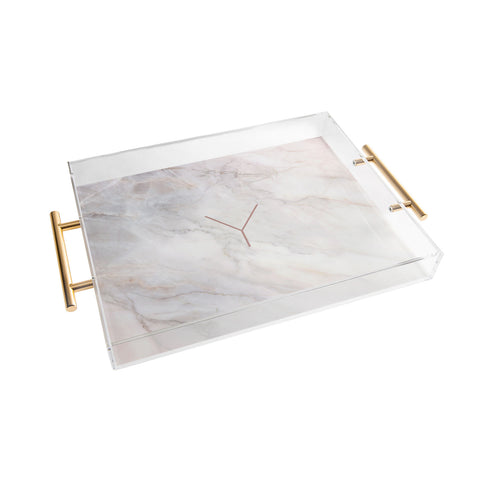 Iveta Abolina Blush Marble II Y Acrylic Tray