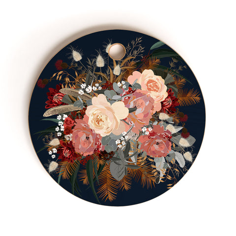 Iveta Abolina Brielle Boho Cutting Board Round