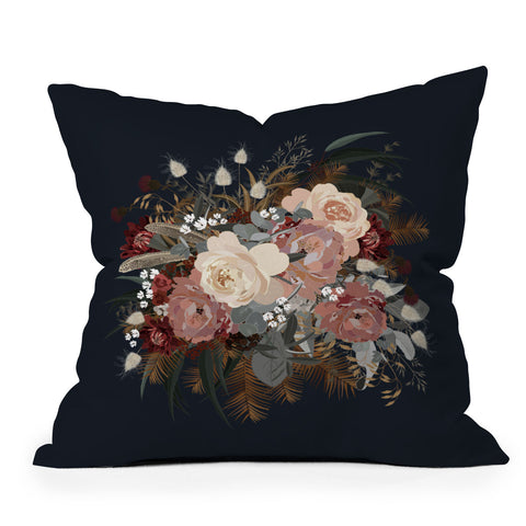 Iveta Abolina Brielle Boho Outdoor Throw Pillow