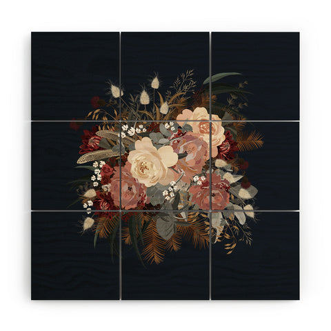 Iveta Abolina Brielle Boho Wood Wall Mural