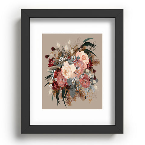 Iveta Abolina Brielle Coffee Recessed Framing Rectangle