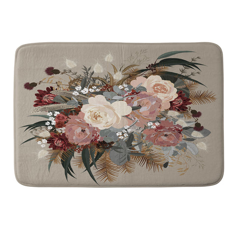 Iveta Abolina Brielle Coffee Memory Foam Bath Mat