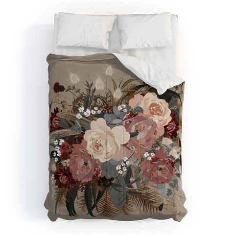 Iveta Abolina Brielle Coffee Comforter