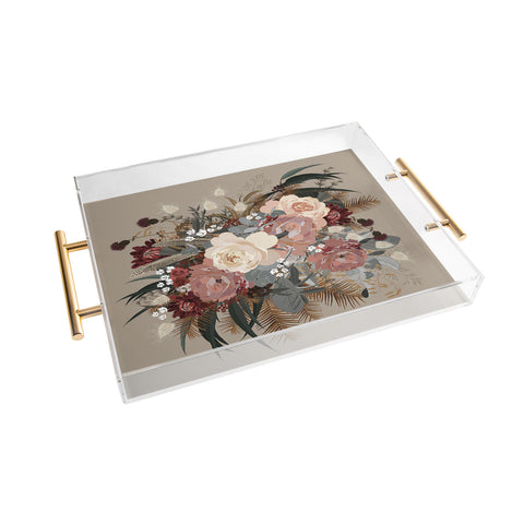 Iveta Abolina Brielle Coffee Acrylic Tray