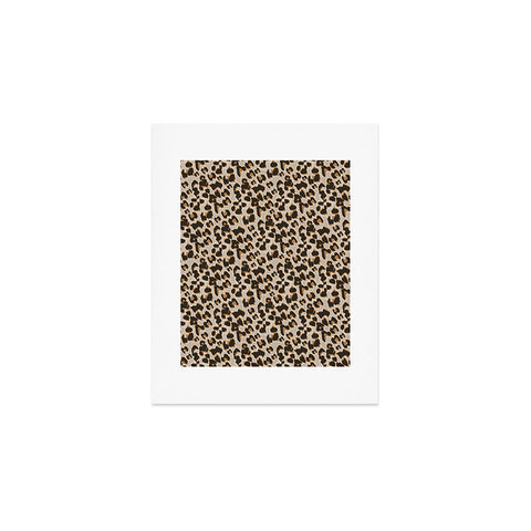 Iveta Abolina Brown Leopard Art Print