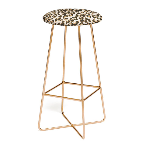 Iveta Abolina Brown Leopard Bar Stool