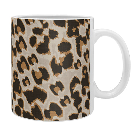 Iveta Abolina Brown Leopard Coffee Mug