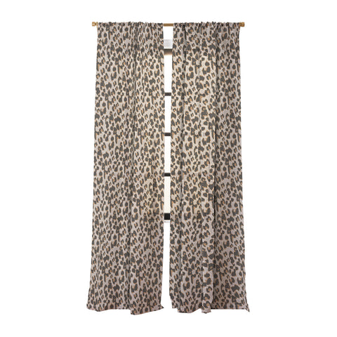 Iveta Abolina Brown Leopard Sheer Non Repeat