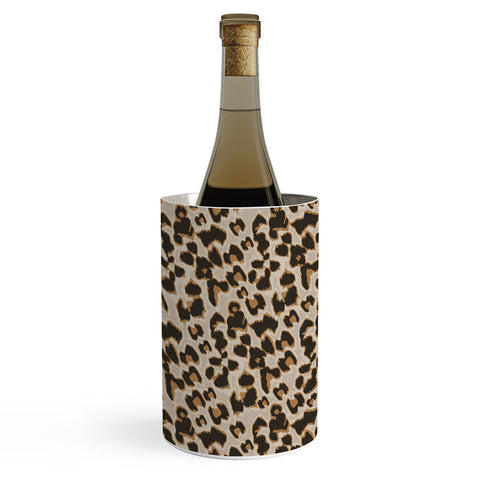 Iveta Abolina Brown Leopard Wine Chiller