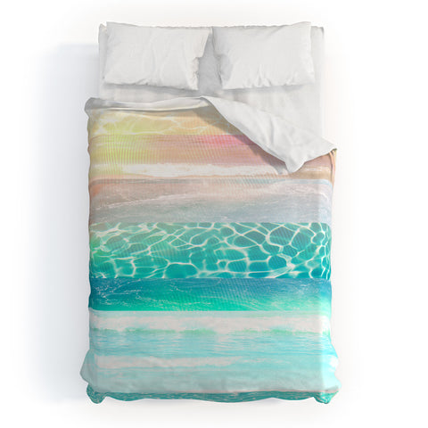 Iveta Abolina By The Poolside I Duvet Cover
