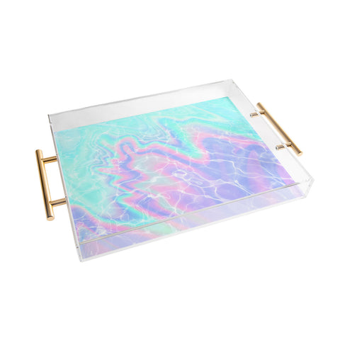 Iveta Abolina By The Poolside II Acrylic Tray