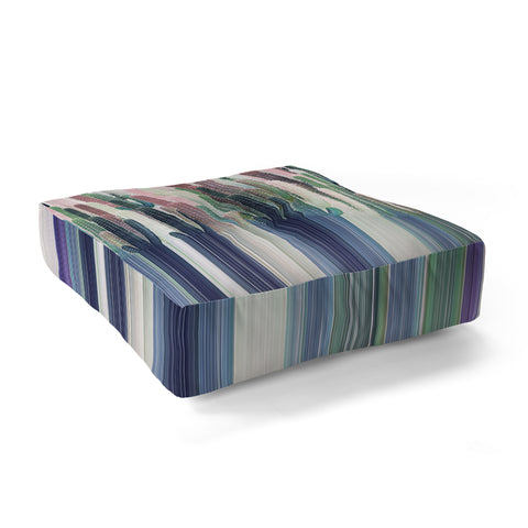 Iveta Abolina Cacti Stripe Pastel Floor Pillow Square