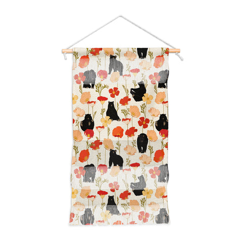 Iveta Abolina California Poppies and Bears Wall Hanging Portrait