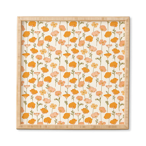 Iveta Abolina California Poppy Framed Wall Art