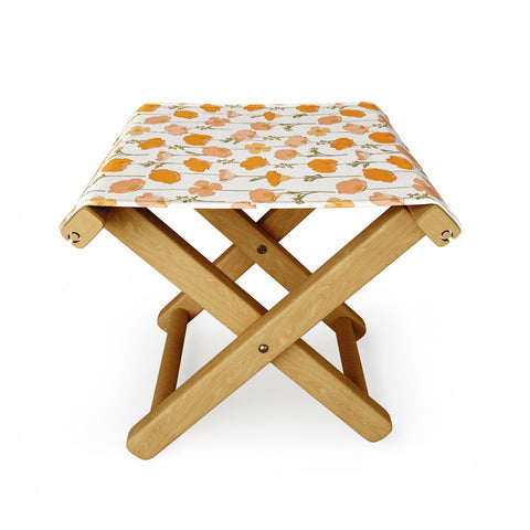 Iveta Abolina California Poppy Folding Stool