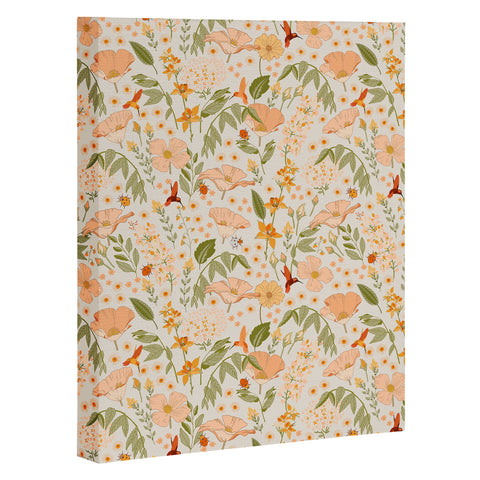 Iveta Abolina California Spring Beige Art Canvas