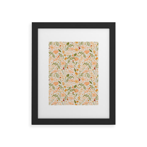 Iveta Abolina California Spring Beige Framed Art Print