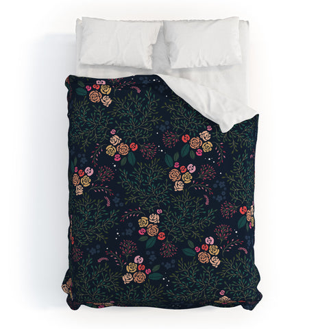 Iveta Abolina Camellia Garden Duvet Cover