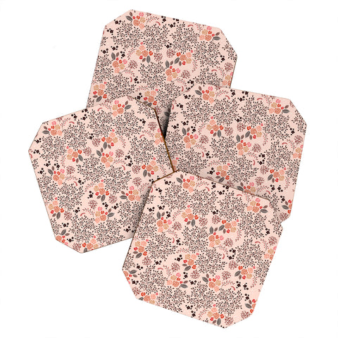 Iveta Abolina Camellia Garden II Coaster Set