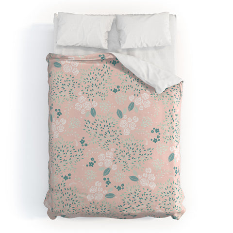 Iveta Abolina Camellia Garden III Duvet Cover