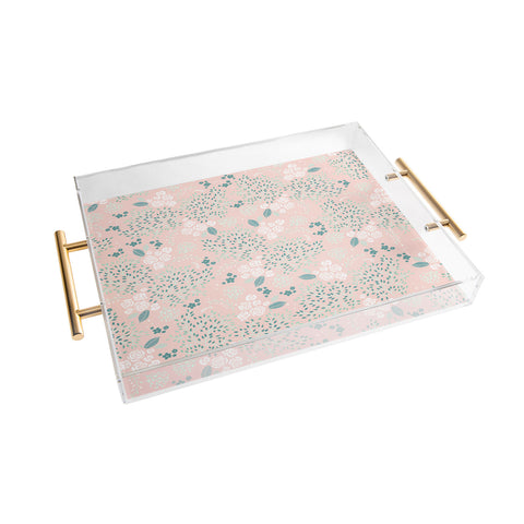 Iveta Abolina Camellia Garden III Acrylic Tray
