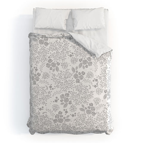 Iveta Abolina Camellia Garden IV Duvet Cover