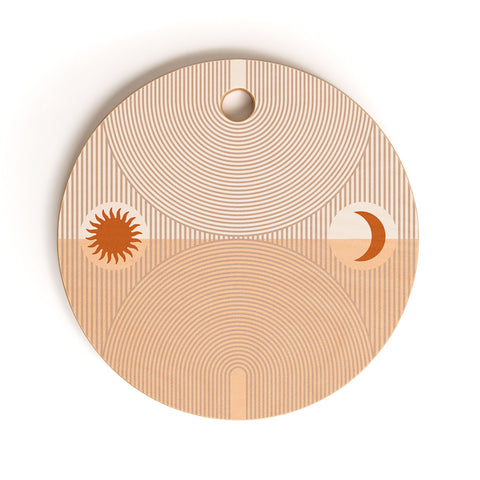 Iveta Abolina Celestial Arches Cutting Board Round