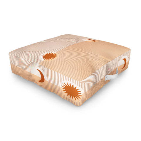 Iveta Abolina Celestial Arches Outdoor Floor Cushion