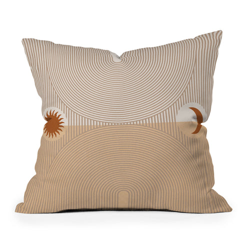 Iveta Abolina Celestial Arches Outdoor Throw Pillow