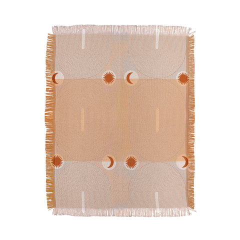 Iveta Abolina Celestial Arches Throw Blanket