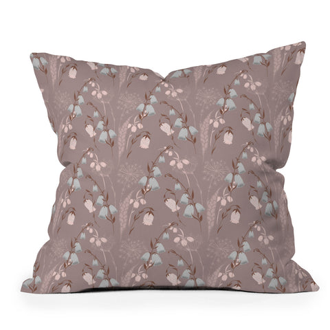 Iveta Abolina Charlotte Fields V Outdoor Throw Pillow