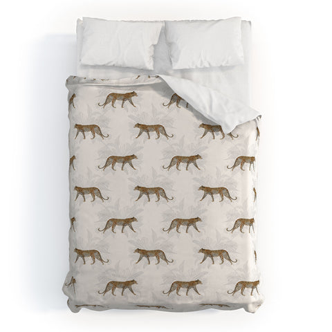 Iveta Abolina Cheetah Park Duvet Cover